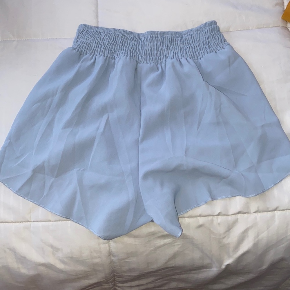 Blue shorts